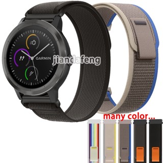 สายนาฬิกาข้อมือไนล่อน สําหรับ Garmin Vivoactive 3 Music