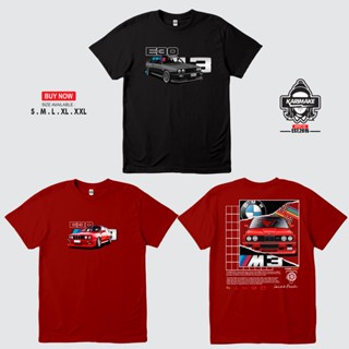 เสื้อยืด พิมพ์ลายรถยนต์ Karimake BMW E30