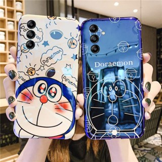 เคส Samsung Galaxy A54 A34 A14 A04 A04s A73 A53 A23 A13 A72 A32 A52 5G ซิลิโคนนิ่ม ลายการ์ตูนโดเรม่อนน่ารัก สําหรับ เคสโทรศัพท์ Samsung A34 5G