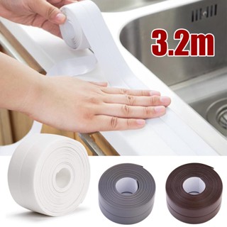 เทปปิดผนึกห้องครัว Caulk Strip Sink Tape Home Decor เทปเมจิกกันน้ําเทปกาวในตัว