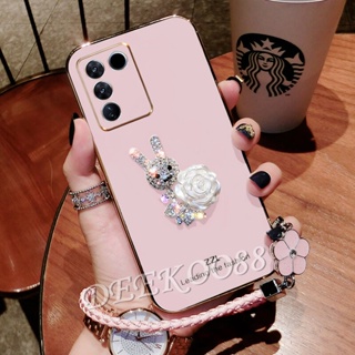 ใหม่ พร้อมส่ง เคสโทรศัพท์มือถือนิ่ม กันกระแทก ปิดด้านหลัง ลายกระต่ายน่ารัก สําหรับ VIVO V29 5G VIVOV29 2023