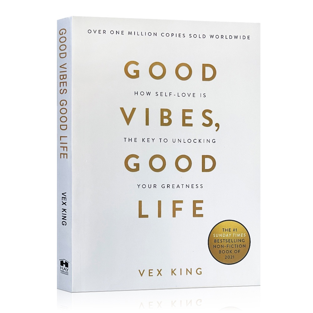[Ready Stock] Good Vibes, Good Life:How Self-Love Is the Key to Unlocking Your Greatness by Vex King