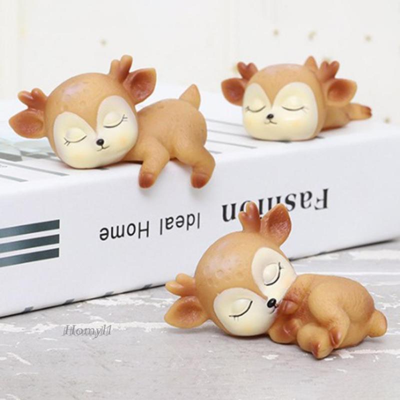 [Homyl1] เครื่องประดับ ซิลิโคน รูปกวางน่ารัก สําหรับนอนหลับ