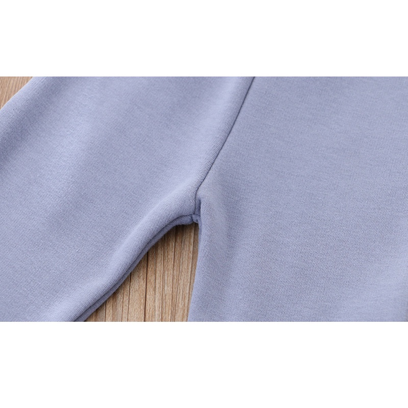 [ML] กางเกงขาบาน 90-140 ซม. แฟชั่นฤดูใบไม้ผลิ และฤดูใบไม้ร่วง สําหรับเด็กผู้หญิง - รูปที่ 5