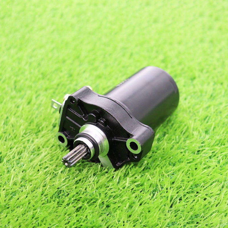 มอเตอร์สตาร์ท ไดสตาร์ทเดิม WAVE110-i 400CC/420CC ไดสตาร์ท เวฟ110i สีดำ ไดร์สตาร์ทแต่ง - รูปที่ 3