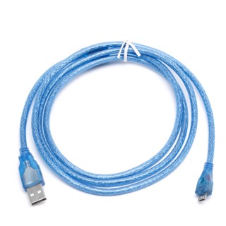 Capa สายชาร์จ USB 2 0 A ตัวผู้ เป็น Micro B 5pin ตัวผู้ 28 24AWG ความเร็วสูง 1 5 เมตร