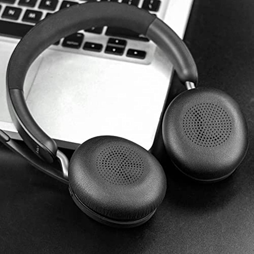 แผ่นรองหูฟังสําหรับ Jabra Evolve2 65 (65MS 65UC USB)/Evolve2 40 (40UC 40MS USB)/Elite 45h ชุดหูฟังไร้สายชนิดใส่ในหู