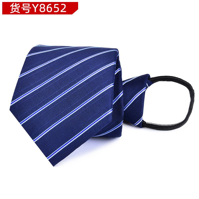 เนคไท มีซิป 8 ซม. เป็นทางการ เป็นทางการ อุปกรณ์เสริม สําหรับผู้ชาย เจ้าพ่อ งานแต่งงาน งานเลี้ยง - รูปที่ 6