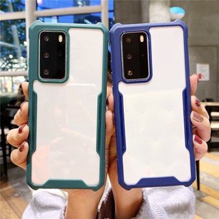 เคสโทรศัพท์มือถืออะคริลิคใส แบบแข็ง ป้องกันกล้อง กันกระแทก สําหรับ Vivo Y20 Y20S Y12S Y11S Y51A Y33 Y53S Y72 Y52 Y55 Y75 T1 S12 V23 Pro Y91C Y90 Y1S Y93S