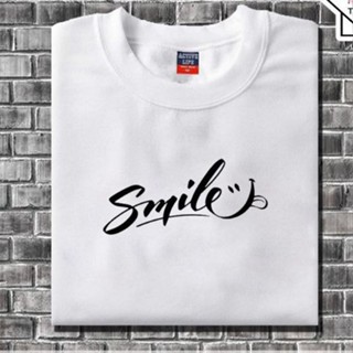 SMILE LOGO CUSTOMIZED PRINTED - T-SHIRT UNISEX_03