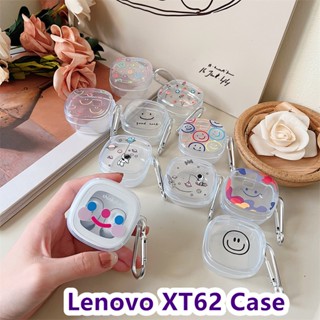 【พร้อมส่ง】เคสหูฟัง แบบนิ่ม แบบใส ลายการ์ตูน สําหรับ Lenovo XT62