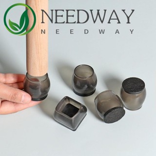 Needway แผ่นสักหลาด กันลื่น กันเสียงรบกวน หลายสไตล์ สําหรับเฟอร์นิเจอร์ 4 ชิ้น ต่อชุด