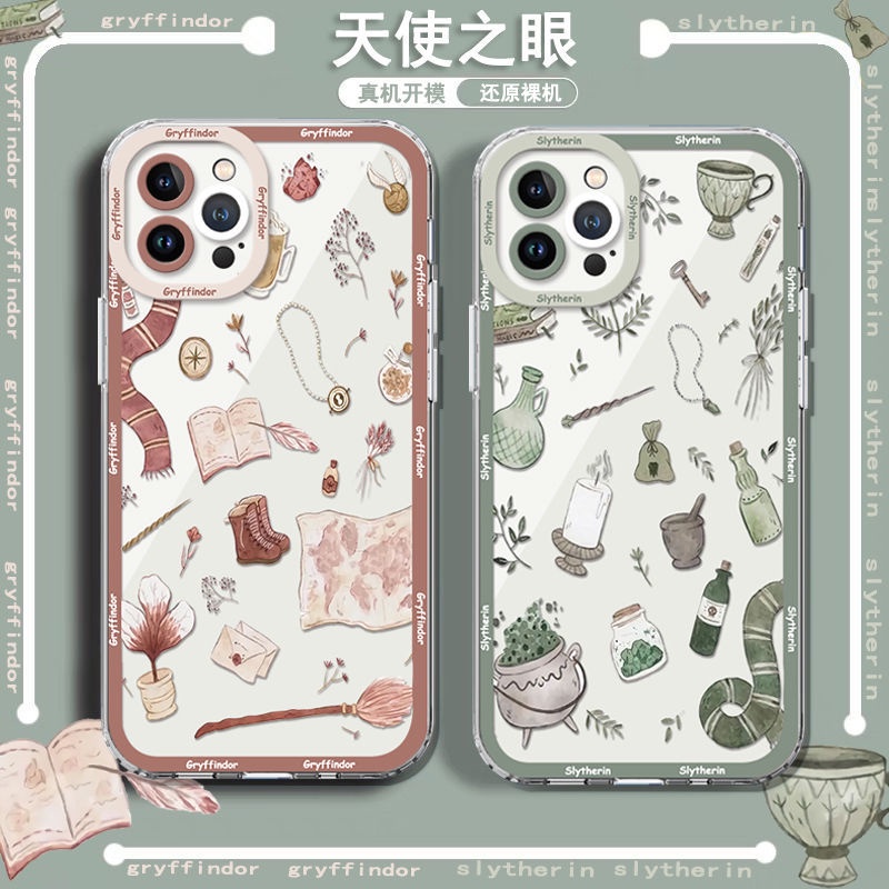 เคสโทรศัพท์มือถือแบบใส กันกระแทก ลายแฮร์รี่พอตเตอร์ สไตล์เรโทร สําหรับ iPhone 14 Pro Max 13 12 Mini 11 XS XR X 8 7 Plus 6S 6 SE