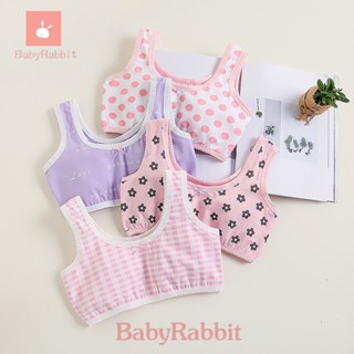 [BAbyRAbbit] ใหม่ ชุดชั้นใน เสื้อกล้าม ผ้าฝ้ายแท้ ขนาดใหญ่ กลาง เสริมพัฒนาการ สําหรับเด็กผู้หญิง 2023