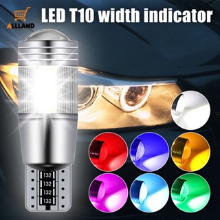 หลอดไฟ LED T10 สว่างพิเศษ แบบพกพา เปลี่ยนได้ สีสันสดใส สําหรับรถยนต์ ยานพาหนะ