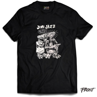 oversize T-shirt เสื้อยืด Jimi Jazz Edition Bootleg Rockstar สําหรับผู้ชาย S-5XL