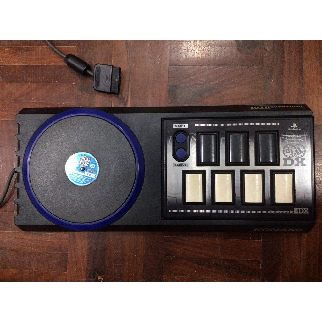 PS2 beatmania IIDX Controller บีท มาเนีย 2 ดีเจ จอย เพลย์ 2 RU029 Konami Beat Mania II DX DJ
