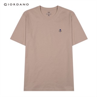 GIORDANO เสื้อยืดผู้ชาย Mens Classic Man Tees 01022301