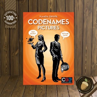 Codenames : Pictures บอร์ดเกมแท้ คู่มือภาษาอังกฤษ