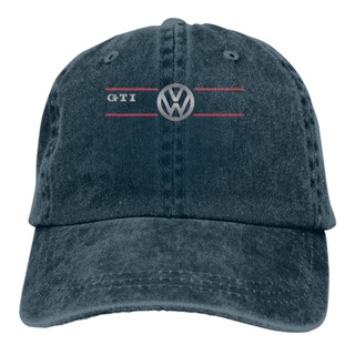 ใหม่ หมวกยีน ผ้าฝ้าย กันฝุ่น ลาย Volkswagen Vw Golf Gti สไตล์คลาสสิก แฟชั่นฤดูใบไม้ร่วง และฤดูหนาว สําหรับเล่นกอล์ฟ XQ