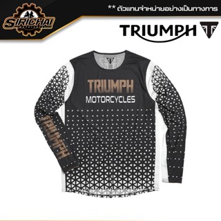 เสื้อ JERSEY Triumph MTSS22310 ของแท้ 100%✅ ( 📌แนะนำลด 1 ไซส์จากปกติ ไซส์ยุโรปคับ )