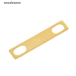 OZTH 4pcs Compact Replacement Heightening Guitar Neck Shim Durable Connection Brass Vary