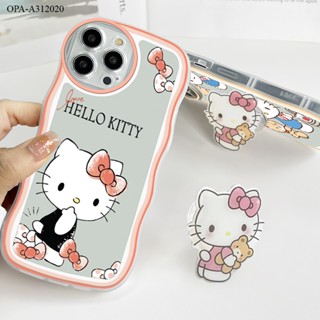 OPPO A31 A53 A33 A54 A55 A57 A92 A52 A93 A77S 2022 2020 4G เคสออปโป้ สำหรับ Case Cartoon Anime Cats เคส เคสโทรศัพท์ เคสมือถือ Big Wave Shockproof Cover