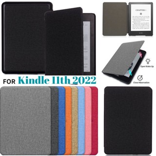 เคสแท็บเล็ตหนัง PU กันกระแทก สําหรับ Amazon All-New Kindle 11th Generation 2022 C2V2L3 6 นิ้ว