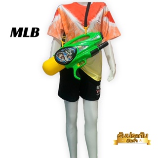 【SALE 60%】 เสื้อยืดMLB เสื้อยืดคอกลม มี 3 สี ขนาดอก38-40-46 เสื้อสงกรานต์Limited เสื้อยืดมัดย้อม