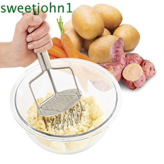 Sweetjohn เครื่องบดผัก ผลไม้ มันฝรั่ง อะโวคาโด กระเทียม สเตนเลส ทนทาน หลากสี