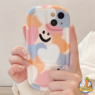 เคสโทรศัพท์มือถือหนา กันกระแทก ลายหน้ายิ้ม สีแคนดี้ สําหรับ Vivo Y16 Y02 Y02s Y35 Y22s V25e V25 Y15A Y15S Y21 Y21 Y21s Y33s Y33T Y21T Y12s Y12A Y20 Y20s Y20i Y17 Y15 Y12 Y1s Y51 Y50