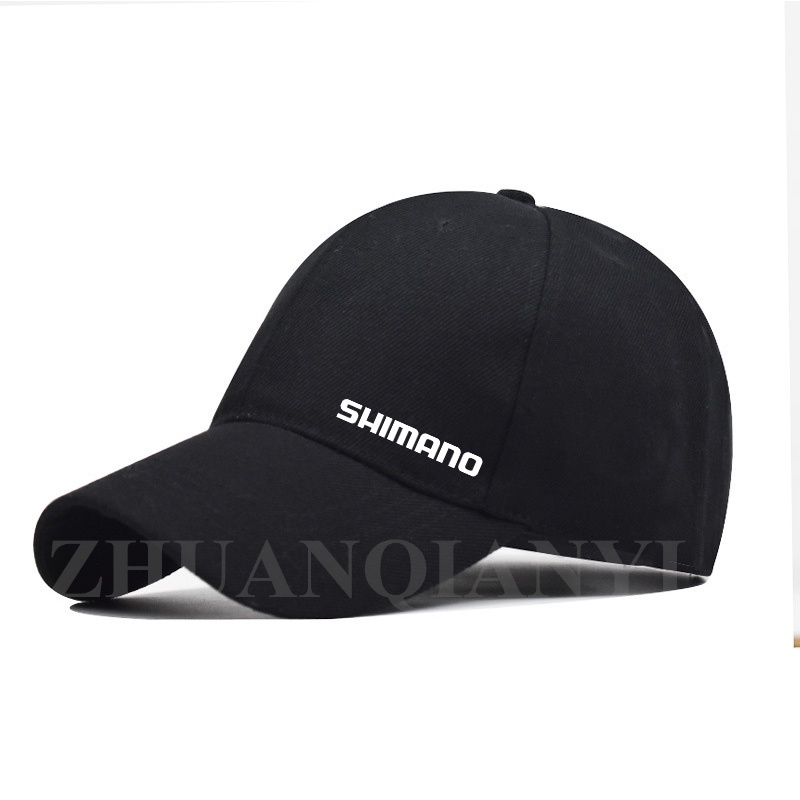 SHIMANO ชิมาโน่ ผู้ชายผู้หญิงกลางแจ้งเบสบอลกอล์ฟหมวกฤดูร้อนม่านบังแดดป้องกันรังสียูวีกีฬาขี่จักรยานปีนเขาตั้งแคมป์หมวกตกปลา