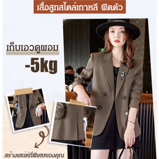 เสื้อสูทสไตล์เกาหลี ฟิตตัว