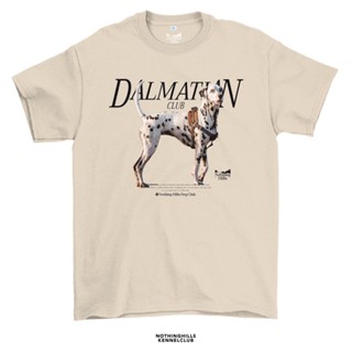 เสื้อยืดลาย DALMATIAN (แดลเมเชียน)Classic Cotton Unisex by 【Nothing Hills】