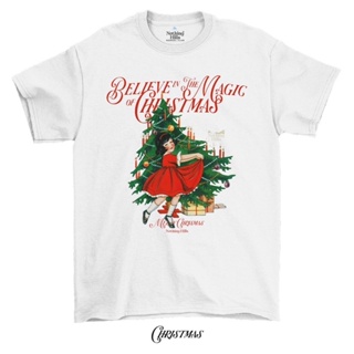 เสื้อยืดลาย "Magic Chrismas" Classic Cotton Unisex by 【Nothing Hills】