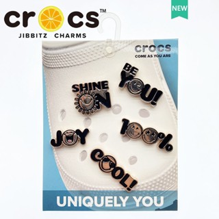 จี้โลหะ jibbitz crocs สําหรับทําเครื่องประดับ ตัวติดรองเท้า crocs