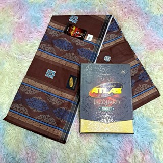 โสร่ง ATLAS รุ่น JACQUARD Songket เนื้อผ้าคอตต้อน 100% (ยกดอก) รหัส ATA04