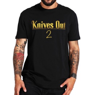 ใหม่ เสื้อยืดลําลอง แขนสั้น พิมพ์ลายดอกไม้ Knives Out 2 Upcoming Mystery Film Fans แฟชั่นฤดูร้อน สําหรับผู้ชาย ผู้หญิง ค