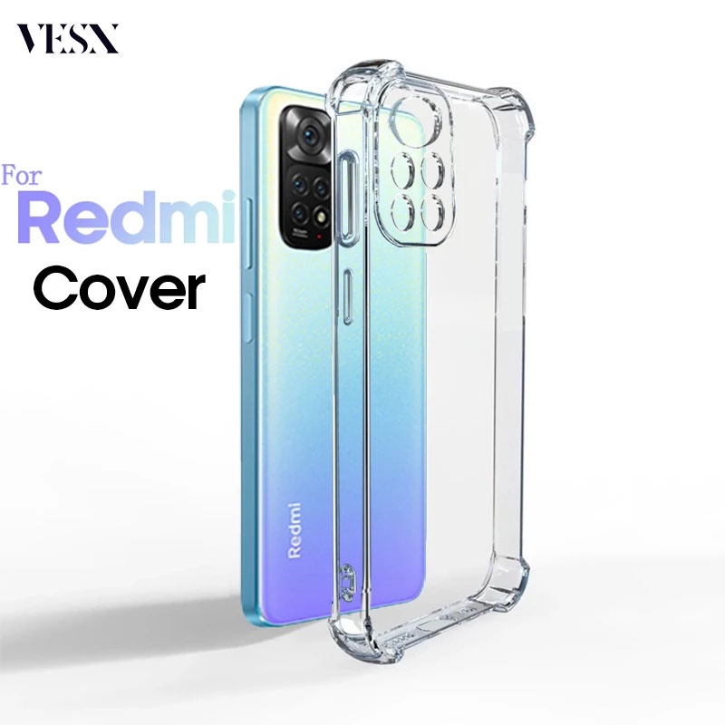 เคสโทรศัพท์มือถือแบบนิ่ม ใส กันกระแทก หรูหรา สําหรับ Redmi Note 13 12 12s 11 11s 10 10s 9 9s 8 7 7s 6 Pro Max Plus 5G 4G 2024