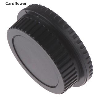 &lt;Cardflower&gt; ฝาครอบเลนส์ด้านหลัง และฝาครอบตัวกล้อง สําหรับกล้อง Canon DSLR SLR EOS EF EF-S 1 ชุด
 ลดราคา