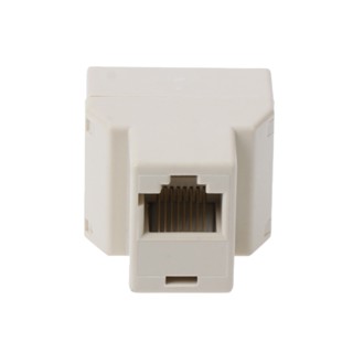 Pcf* อะแดปเตอร์เชื่อมต่ออีเธอร์เน็ต RJ45 CAT5 CAT5E 1to2