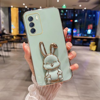 เคสโทรศัพท์มือถือแฟชั่น แบบนิ่ม ลายกระต่าย พร้อมขาตั้ง สําหรับ INFINIX Zero 5G 2023 INFINIX Zero 5G