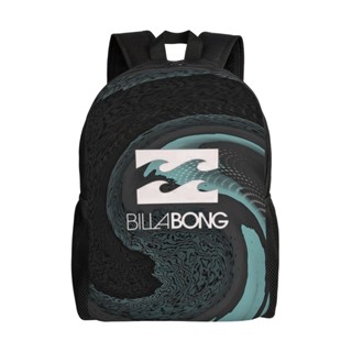 Billabong กระเป๋าเป้สะพายหลัง กระเป๋านักเรียน ผ้าแคนวาส ใส่โน๊ตบุ๊ค สําหรับวัยรุ่น ทุกเพศ