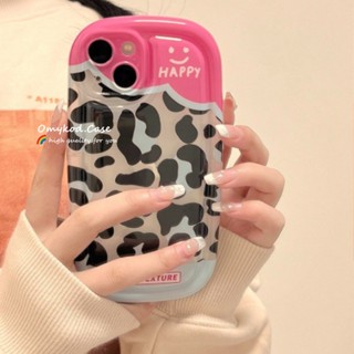 🌈Ready Stock🏆Compatible for Samsung A14 A13 A12 A04S A03S A52 A51 A71 A50 A34 5G A30S A22 A32 A23 A54 A02S A11 Phone Case Color Blocking Leopard Print TPU Back Cover