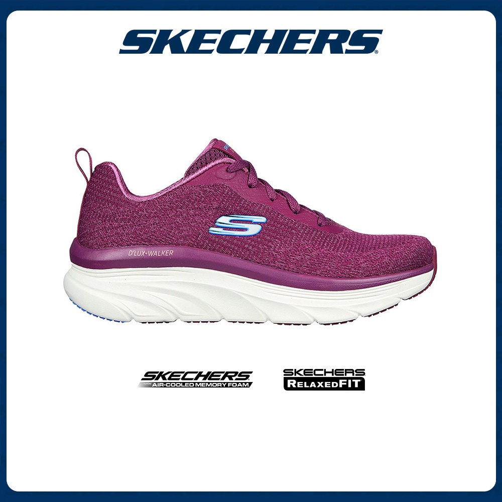 🔹ขายด่ว☀️Skechers สเก็ตเชอร์ส รองเท้า ผู้หญิง D'lux Walker Sport Shoes 149815-PLUM