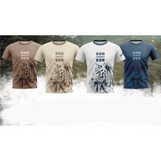 เสื้อกีฬารุ่น RUN FORREST RUN RETROSPORT-WILD LIFE(สินค้าใหม่-พร้อมส่ง)