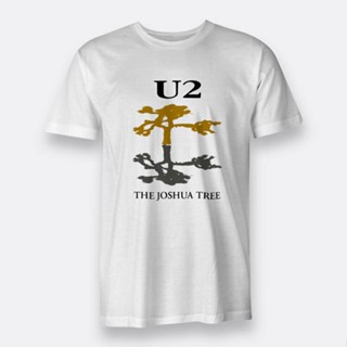 Fsd11ew2e เสื้อยืดแขนสั้น ผ้าฝ้าย ลาย The Joshua Tree Tour Concert U2 สีขาว สําหรับผู้ชาย RT645E65TER10659