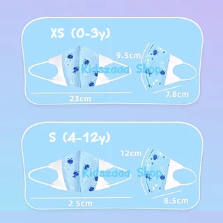 พร้อมส่ง หน้ากากเด็กโต 4–12 ปี ทรง 3D ใส่สบาย ไม่รัดหู (แพ็ค10ชิ้น) แมสเด็กสำหรับไปโรงเรียน หน้ากากกันฝุ่น