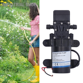 Industrial Shop ปั๊มน้ำ 0.8GPM DC 12V 1.8A 55PSI Self Priming เครื่องสูบน้ำ Booster Pump สำหรับ RV Yacht Watering