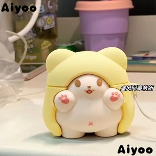 เคสหูฟังบลูทูธ ลายการ์ตูนหมีน่ารัก สําหรับ Apple Airpods 1 2 Pro3 12 3 pro BC1R